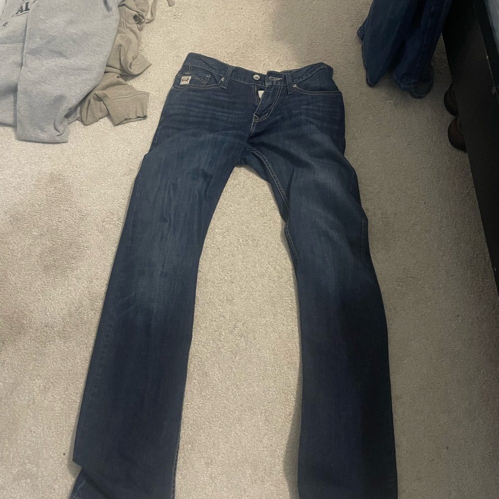 Cinch Men's Dark Blue Jeans